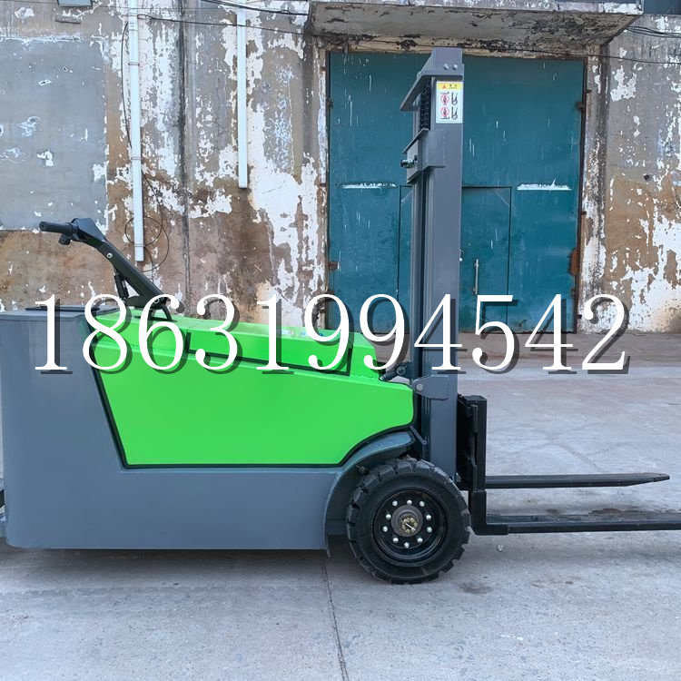 山阴县小型电动叉车1吨2吨步行站驾式电瓶堆高充电装卸车液压升降车铲车